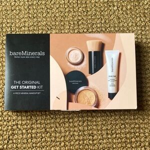 bareMinerals Get Started Kit - Mineral Makeup Set neutral tan NWT